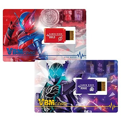 #ad Bandai Kamen Rider Build Rogue Vital Bracelet VBM Card Set $17.99