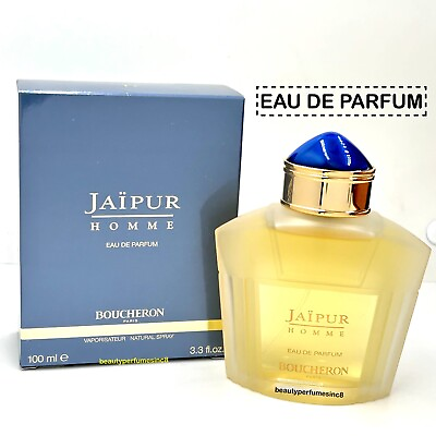 #ad Jaipur by Boucheron for Men 3.4 3.3 oz 100 ml Eau de Parfum Spray New in Box $39.99