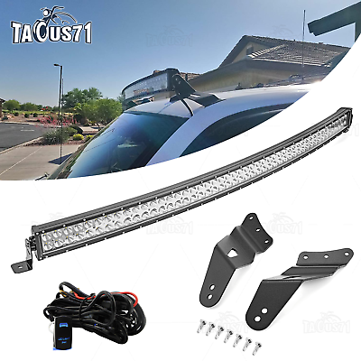 Roof 52quot; Curved LED Light Bar Mount Wire Kit For 99 06 Chevyamp;GMC 1500 2500 3500 $128.79