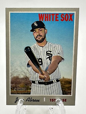 #ad Jose Dariel Abreu Topps 483 Chicago White Sox 2019 Baseball Card $1.19