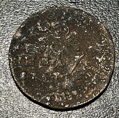 #ad 1737 Russia Empresses Anna Ivanovna AE Copper Polushka 1 4 Kopeck 2.65g Coin $10.00