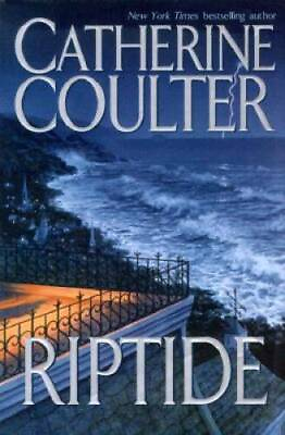 #ad Riptide Hardcover By Coulter Catherine GOOD $3.59