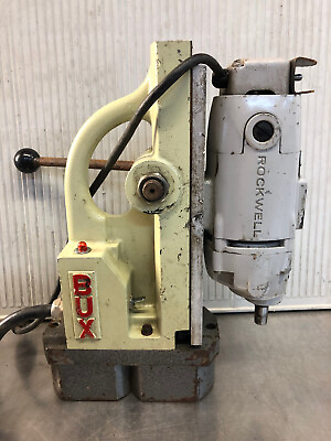 #ad ROCKWELL 77767 Drill w BUX DH 1 2 Drill Press Magnetic Used Works $699.99