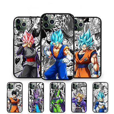 #ad Anime Goku Comic Vegetto Gohan For samsung Iphone 15 S24 ultra Phone Case Cover $12.78