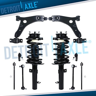 #ad New 10pc Front Complete Suspension and Quick Ready Strut Kit for 2008 Focus 2.0L $230.96