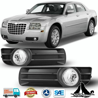 #ad Fog Lights for 2005 2010 Chrysler 300 Driving Bumper LampsWiringSwitch Kits $53.99