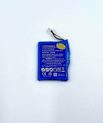 #ad Replacement Battery for Apple iPod Mini 1st 2nd Generation A1051 EC003 $9.99