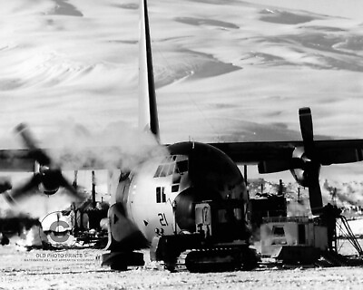 #ad C 130 Hercules Cargo Aircraft 1969 Photo Williams Field Antarctica 8X10 $7.99