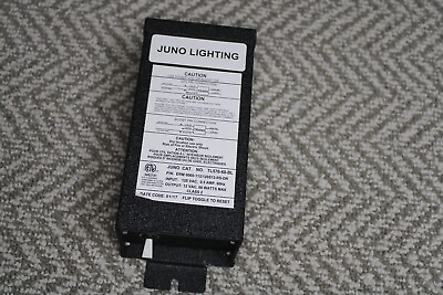 #ad Juno Lighting TL576 60 BL 60W 12V AC Class 2 Magnetic Driver Transformer Black $71.25