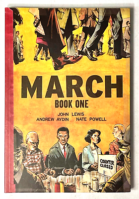 #ad March Book One John Lewis amp; Andrew Aydin Paperback Civil Rights Movement $3.50