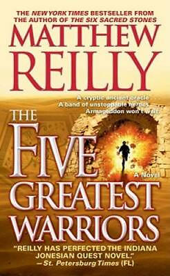 #ad The Five Greatest Warriors: A Novel Jack West Jr. By Reilly Matthew GOOD $4.29