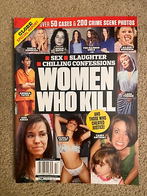 #ad NEW Magazine: Women Who Kill: Globe Special Report: serial killers Pamela Smart $18.99