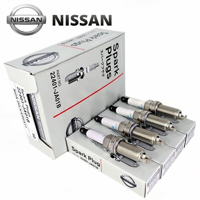 #ad #ad 4Pcs NGK Spark Plugs 22401 JA01B For 07 17 Nissan NV200 Altima Rogue Sentra Cube $14.99
