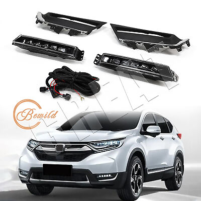 #ad For 2017 2019 Honda CRV CR V LED Foglight Driving Fog Lamp With Bulbs Assembly $85.49