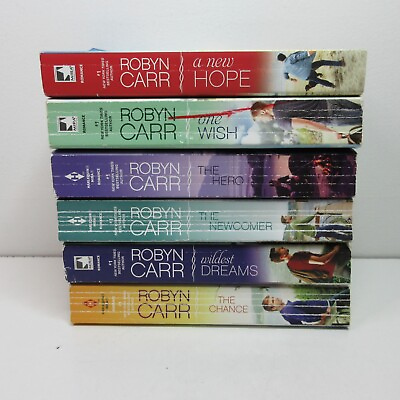 #ad Lot of 6 Thunder Point Series Paperback Books by Robyn Carr Books 2 4 7 9 $24.99
