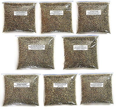 #ad 4 lbs Green Coffee Bean Sample Pack 8 one half pound coffee samples $28.99