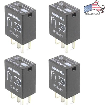 #ad OEM Relays 4 Pack Excellent Electrical Conductivity F150 F 250 $37.97
