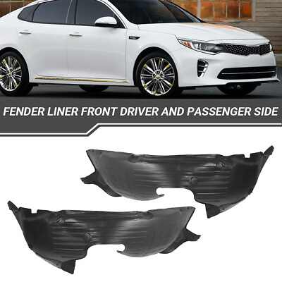 #ad Fender Liner For 2016 2018 Kia Optima Set of 2 Front Driver and Passenger Side $57.50