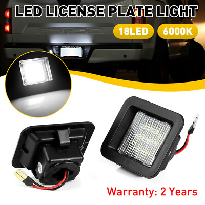 #ad For 2015 2021 Ford LED F 150 License Plate Light Lamp Tag Assembly Replacement $17.09