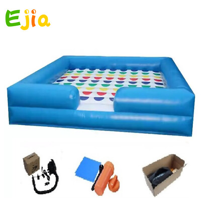 #ad PVC Inflatable Twister Mattress Game Inflatable Twister Game For Sport Game Bule $1230.00