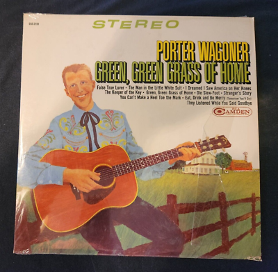 #ad PORTER WAGONER GREEN GREEN GRASS OF HOME 1967 RCA VINYL LP RECORD CAS 2191 $6.99