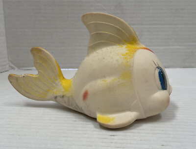 #ad Disney Sun Rubber Pinocchio Cleo The Fish Bath Toy 1950#x27;S RARE $39.99