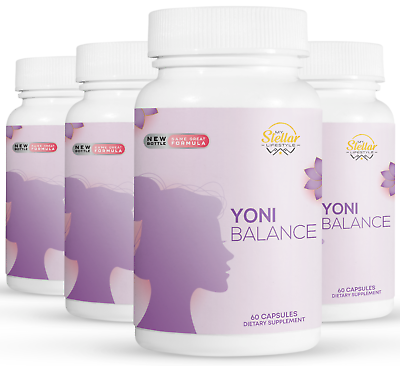 #ad 4 Pack Yoni Balance for woman with vitamins and minerals 60 Capsules x4 $127.99