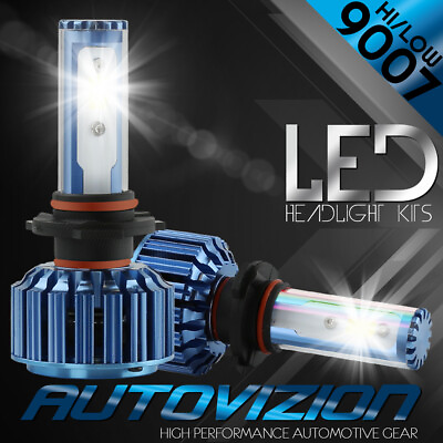 #ad New CREE LED 180W 18000LM 9007 HB5 Headlight Conversion Kit H L Beam Bulbs 6000K $27.99