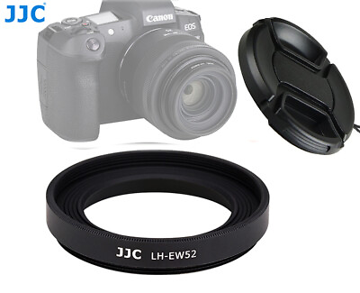JJC Metal Screw in Lens Hood Shape as EW 52 for Canon RF 35mm f1.8 Macro IS STM $12.45