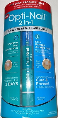 #ad Opti Nail 2 in 1 Fungal Nail Repair Antifungal 3.38 fl oz Free Shipping $12.99