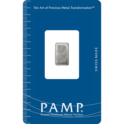 #ad PAMP Fortuna Platinum 1 gram Bar $67.82