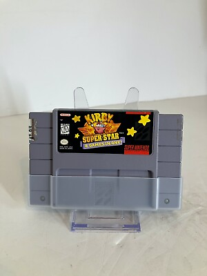 #ad Kirby Super Star Super Nintendo SNES 1996 Cartridge Only Authentic Tested $69.99