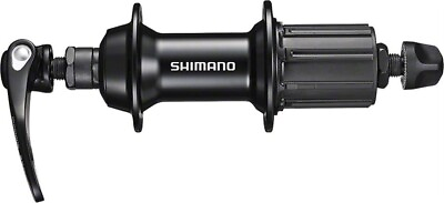#ad Shimano FH RS400 Rear Hub QR x 130mm Rim Brake HG 11 Road Black 32H $30.66