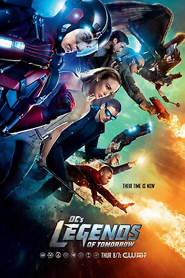 #ad DC LEGENDS OF TOMORROW 13x19 GLOSSY PHOTO MOVIE POSTER $12.00