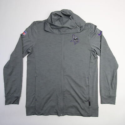 #ad Minnesota Vikings Nike NFL On Field Jacket Men#x27;s Gray New $54.99