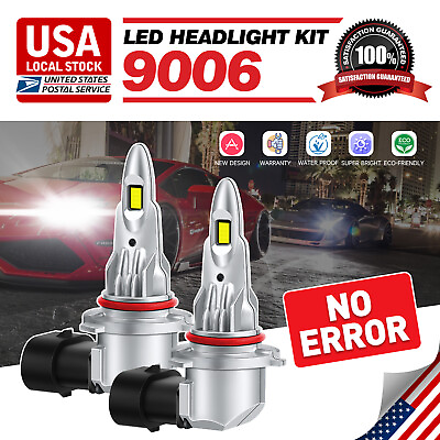 #ad For Dodge Journey LED Headlight Super Bright Bulbs Kit White 9006 HB4 Canbus $19.99