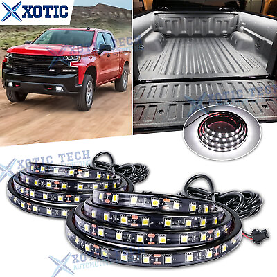 LED Truck Cargo Bed Working Light Strip 60 inch For Chevy Silverado 1500 2500 HD $19.94