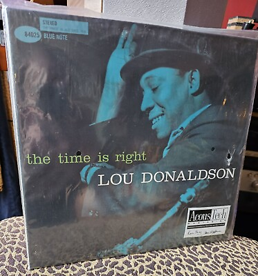 #ad Lou Donaldson: The Time Is Right Rare Analogue Productions 2x45 Vinyl New $149.99