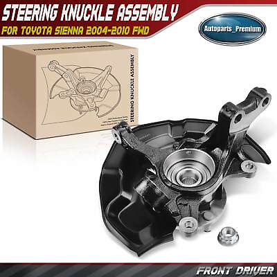 #ad Front Left Wheel Hub Bearing Steering Knuckle Assembly for Toyota Sienna 04 10 $101.99