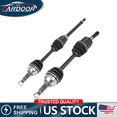 #ad Pair Front CV Axle Shaft For Nissan Rogue 2008 2013 Rogue Select 2014 2015 AWD $126.99