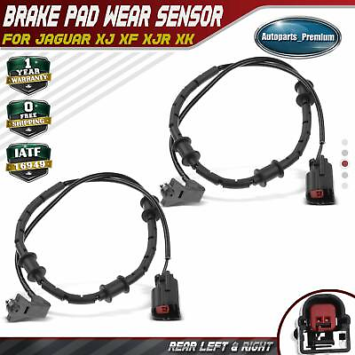 #ad 2x Rear Disc Brake Pad Wear Sensor for Jaguar XJ 10 17 XJR XK XKR XF XFR XFR S $10.99