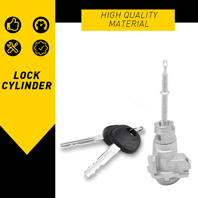#ad 81970 F0000 Door Cylinder Lock FL 18 2020 2017 Driver Side W 2 Keys For Elantra $27.13