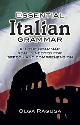 #ad Essential Italian Grammar Dover Language Guides Essential Grammar GOOD $3.68