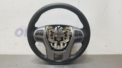 #ad 20 2020 FORD RANGER STEERING WHEEL WITH CONTROLS BLACK LEATHER $300.00