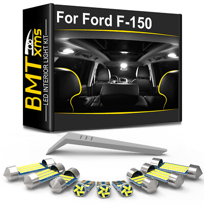 #ad Interior LED Light Bulbs Map Trunk Map 3rd Brake Kit For Ford F 150 1989 2020 $8.99