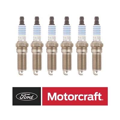 #ad Set of 6 SP411 Motorcraft Platinum Spark Plug For Mazda 5 CX 9 Ford Flex Edge $33.00