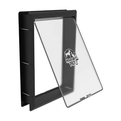 #ad Pets Black Essential Large Pet Door for Screens Doors amp; Walls. $37.80
