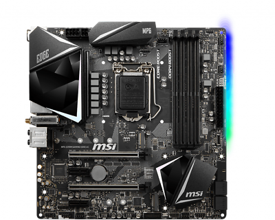 #ad MSI MPG Z390M GAMING EDGE AC Motherboard Intel Z390 LGA 1151 DDR4 M ATX HDMI DP $185.50