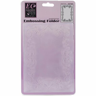 #ad Ecstasy Crafts Embossing Folder 5quot;x7quot; CHOOSE ONE From Various Designs Retired $5.56