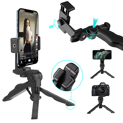 #ad For Video Recording Universal Clip Portable Cell Phone Tripod Stand Stabilizer $14.99